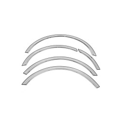 Купить Накладки на арки (нержавейка) Короткая база, 2 сдвижных двери для Volkswagen Caddy 2015-2020 гг