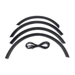 Купити Накладки на арки (чорний мат) Коротка база, 1 бічна (метал) для Volkswagen Caddy 2015-2020 рр