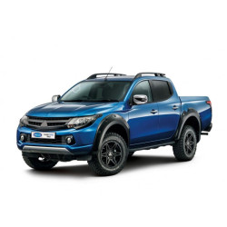 Купити Рейлінги OmsaLine Sport (2 шт, чорні) для Mitsubishi L200 2015-2024 рр