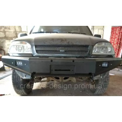 Buy Front power bumper Creativegarage for chevrolet niva