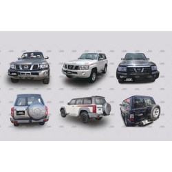 Купити Комплект обвісів Safari для Nissan Patrol Y61 1997-2011 рр