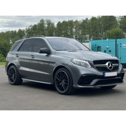 Купить Комплект обвесов GLE63 AMG (с задним диффузором) для Mercedes GLE/ML сlass W166