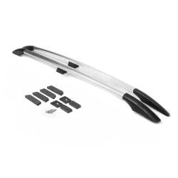 Купити Рейлінги Хром Турецькі Довга база, Пластикові ніжки для Toyota Rav 4 2006-2013 рр