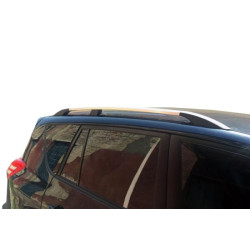 Купить Рейлинги Хром Турецкие Длинная база, Металлические ножки для Toyota Rav 4 2006-2013 гг