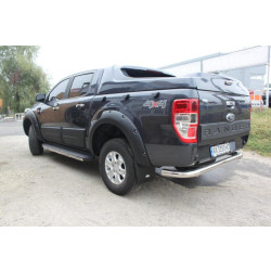 Купить Задняя защита AK005 (нерж) для Ford Ranger 2011-2022 гг