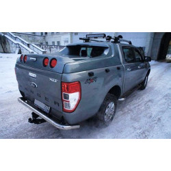 Купить Задняя защита AK005 (нерж) для Ford Ranger 2011-2022 гг