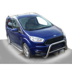 Купить Передняя защита WT005 (нерж) для Ford Courier 2014-2023 гг