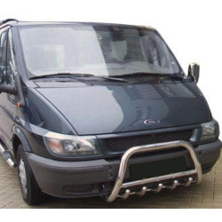 Купить Кенгурятник WT003 (2000-2006, нерж.) для Ford Transit