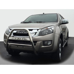 Купить Передняя защита QT008 (нерж.) для Isuzu D-Max 2011-2019 гг