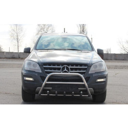 Купить Кенгурятник WT003 (нерж.) для Mercedes ML W164