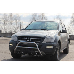 Купить Кенгурятник WT003 (нерж.) для Mercedes ML W164