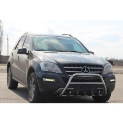 Купить Кенгурятник WT003 (нерж.) для Mercedes ML W164