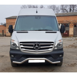 Купить Передняя нижняя дуга MBSP.07.F3-04.6 (нерж.) для Mercedes Sprinter W906 2006-2018 гг
