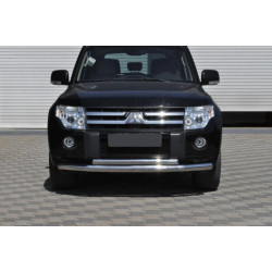 Купить Передняя защита ST014 (нерж.) 60/60 мм для Mitsubishi Pajero Wagon IV