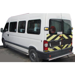 Купить Задняя дуга AK002 (нерж.) для Opel Movano 2004-2010 гг