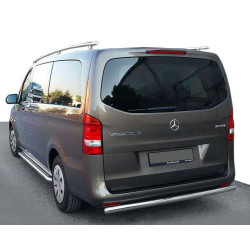 Купить Задняя защита AK002 (нерж.) для Mercedes Vito/V-class W447 2014- гг