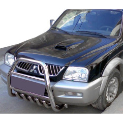 Купить Кенгурятник QT007 (нерж.) для Mitsubishi L200 1996-2006 гг
