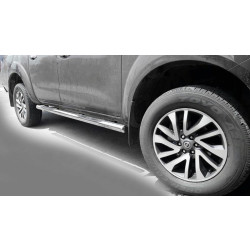 Купить Боковые трубы (2 шт., нерж) для Nissan Navara/NP300 2016- гг