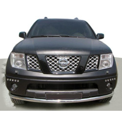Купить Передняя защита ST008-2 (нерж) для Nissan Pathfinder R51 2005-2014 гг