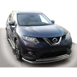 Купить Передняя защита ST014 (нерж) для Nissan X-trail T32/Rogue 2014-2021 гг