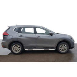 Купить Боковые трубы (2 шт, нерж) для Nissan X-trail T32/Rogue 2014-2021 гг