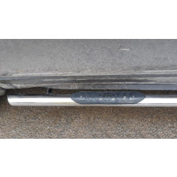 Купить Боковые трубы (2 шт, нерж) для Nissan X-trail T32/Rogue 2014-2021 гг