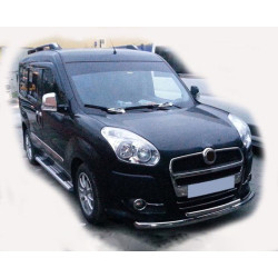 Купить Передняя защита ST014 (нерж.) 60/42 мм для Fiat Doblo II 2010-2022 гг