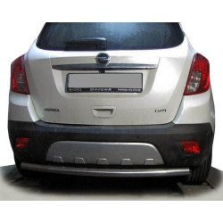Купить Задняя защита AK002 (нерж) для Opel Mokka 2012-2021 гг
