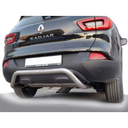Купить Задняя защита AK007 (нерж) для Renault Kadjar