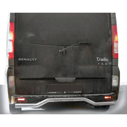 Купить Задняя защита AK006 (нерж) для Opel Vivaro 2001-2015 гг