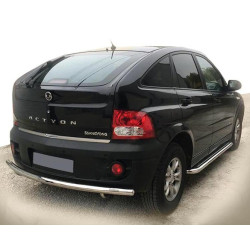 Купить Задняя защита AK002 (нерж) для SsangYong Action 2006- гг