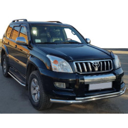 Купить Передняя дуга ST014 (нерж.) 60/42 мм для Toyota Land Cruiser Prado 120