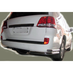 Купить Задние уголки AK003-Double (2 шт, нерж) для Toyota Land Cruiser 200