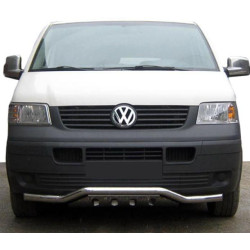 Купить Нижняя губа волна-гриль ST007-1 (нерж) для Volkswagen T5 Caravelle 2004-2010 гг