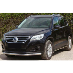 Купить Передняя защита ST008 (нерж) для Volkswagen Tiguan 2007-2016 гг