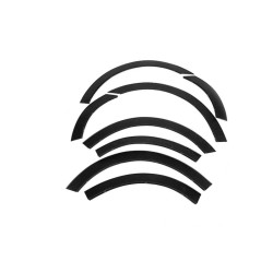 Купити Накладки на арки (8 шт, чорні) HB – метал для Renault Megane III 2009-2016 рр