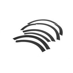 Купити Накладки на арки (8 шт, чорні) HB – метал для Renault Megane III 2009-2016 рр
