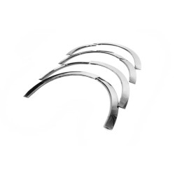 Купить Накладки на арки (8 шт, нерж) SW для Renault Megane III 2009-2016 гг