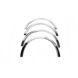 Купить Накладки на арки (8 шт, нерж) HB для Renault Megane III 2009-2016 гг