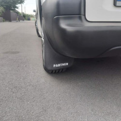 Купить Брызговики Premium (Турция) Задние для Peugeot Partner Tepee 2008-2018 гг