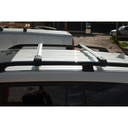 Купить Багажник (поперечины) на обычные рейлинги под ключ WingBar V1 (2 шт) до 110 см, Серый для Ford Kuga 2008-2013 гг