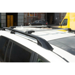 Купить Багажник (поперечины) на обычные рейлинги под ключ WingBar V1 (2 шт) до 110 см, Серый для Ford Kuga 2008-2013 гг