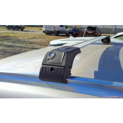 Купити Багажник (поперечини) на інтегровані рейлінги Skybar V2 120 см (2 шт) Чорний для Volkswagen Touareg 2018- рр