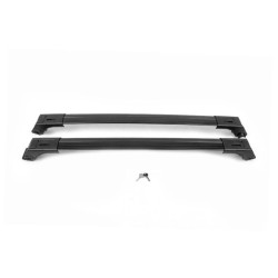 Купити Перемички на рейлінги Skybar V1 (2 шт) Чорний для Dacia Duster 2024- рр