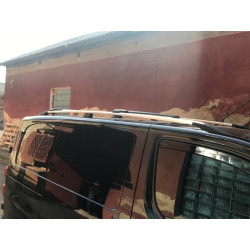 Купить Рейлинги Хром Средняя база, металлическая ножка для Opel Zafira Life 2019- гг