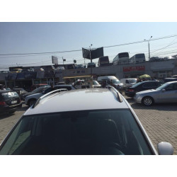 Купити Рейлінги Хром (турецький дизайн) Пластикова ніжка для Volkswagen Sharan 2010- рр