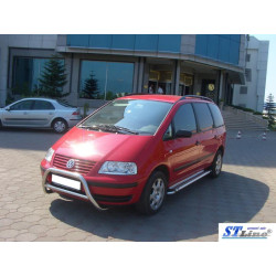 Купить Кенгурятник WT005 (нерж) для Ford Galaxy 1995-2006 гг