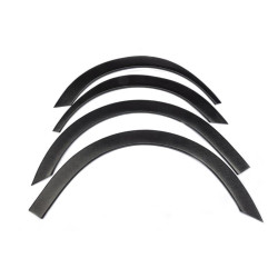 Купить Накладки на арки (4 шт, черные) 1 боковая дверь, Металл для Peugeot Partner Tepee 2008-2018 гг