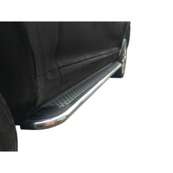 Купить Боковые пороги Maydos v2 (2 шт., алюминий -2025 нерж) для Ford Explorer 2011-2019 гг