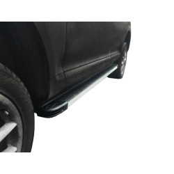 Купити Бокові пороги Maya V1 (2 шт., алюміній) для Ford Explorer 2011-2019 рр